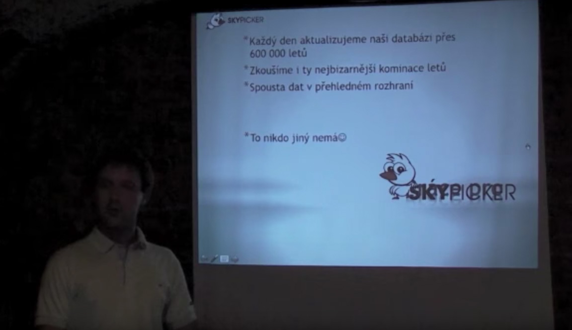Představení startupu Skypicker.com Představení startupu Skypicker.com
