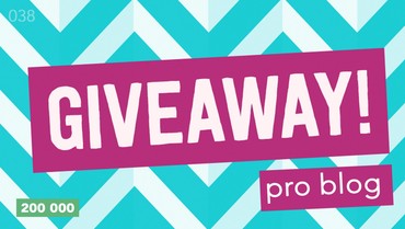 Uspořádejte #giveaway a sledujte raketový růst blogu Uspořádejte #giveaway a sledujte raketový růst blogu